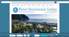 Desktop Screenshot of hotelsemiramisischia.it
